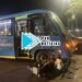 SAINDO DO POSTO: Motociclista é atropelado por ônibus na Avenida Guaporé