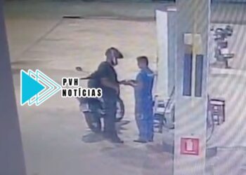 Segurança filmado fazendo assalto em postos de combustíveis é preso pela PM em Porto Velho