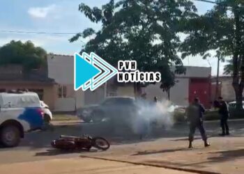 VÍDEO: Homem é contido com balas de borracha após briga de trânsito na zona leste