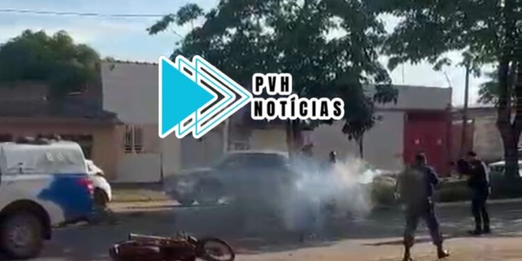 VÍDEO: Homem é contido com balas de borracha após briga de trânsito na zona leste