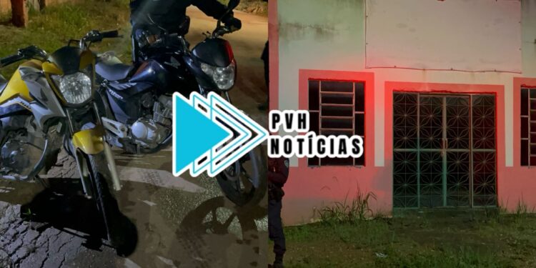URGENTE: PM estoura mocó usado em igreja e recupera duas motos roubadas