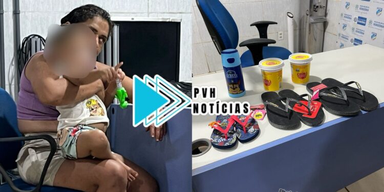 “Mamãe não me deixa”; Dizia filho de 2 anos para mulher presa por furto no IG