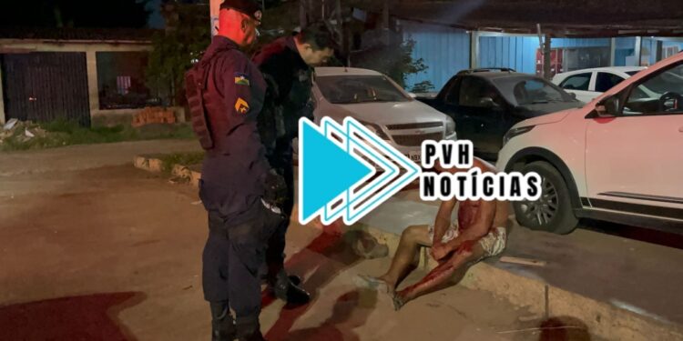 URGENTE: Homem e atacado a facadas por colega de trabalho em posto de combustíveis