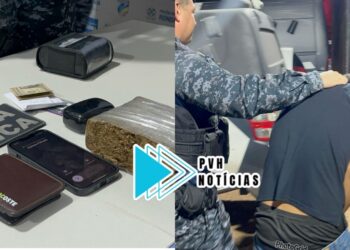 DELIVERY: Motoboy é preso fazendo entrega de maconha em condomínio de playboy na capital