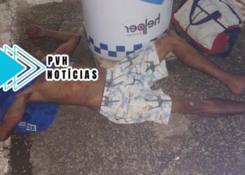 NO CENTRO: Homem é socorrido após espancamento em Porto Velho