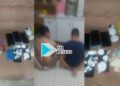 URGENTE: Equipe do sgt Machado prende dupla com drogas em boca de fumo na zona leste