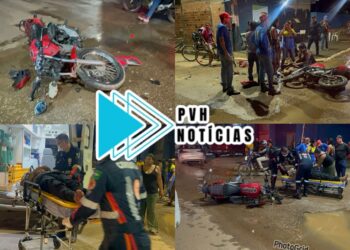 URGENTE: Motorista de caminhonete foge após causar grave acidente com motoboy na zona leste