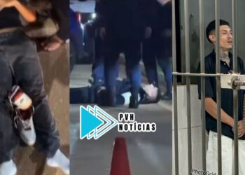 URGENTE: Motociclista é preso após causar grave acidente durante fuga e deixar policial ferido