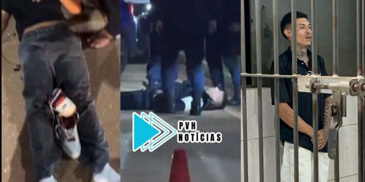 URGENTE: Motociclista é preso após causar grave acidente durante fuga e deixar policial ferido