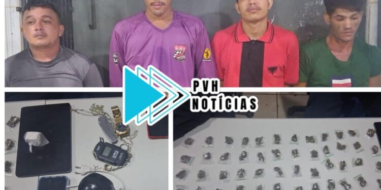 URGENTE: Equipe do sgt Marivaldo prende quadrilha com droga enterrada em “escritório do crime” em Candeias