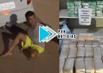 NA BR-364: Polícia Civil prende traficante que trazia quase 150kg de drogas da Bolívia para Porto Velho