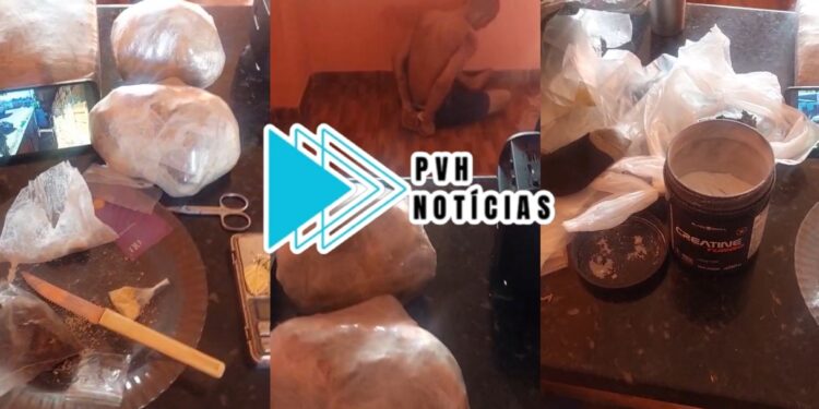 ATUALIZAÇÃO: Equipe do sgt Machado fecha “boca do cabeça” e prende casal com drogas