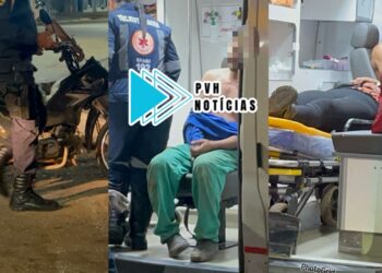 URGENTE: Colisão entre motos deixa dois feridos na Amazonas