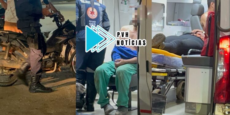 URGENTE: Colisão entre motos deixa dois feridos na Amazonas