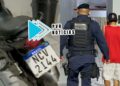 TAVA BARATO: Homem é preso pilotando moto clonada na zona leste