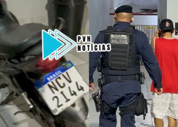 TAVA BARATO: Homem é preso pilotando moto clonada na zona leste