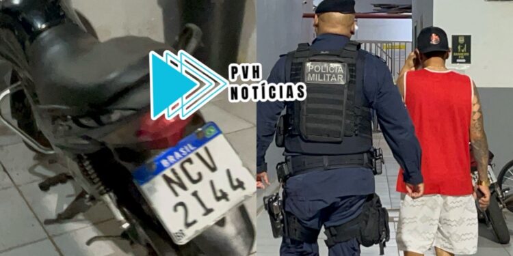 TAVA BARATO: Homem é preso pilotando moto clonada na zona leste