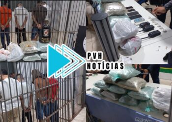 TRÁFICO: Força Tática do 1º Batalhão prende quadrilha com drogas em boca de fumo no centro