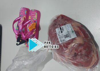 NO IG: Homem é preso após furto de sandália infantil e coxão mole em supermercado