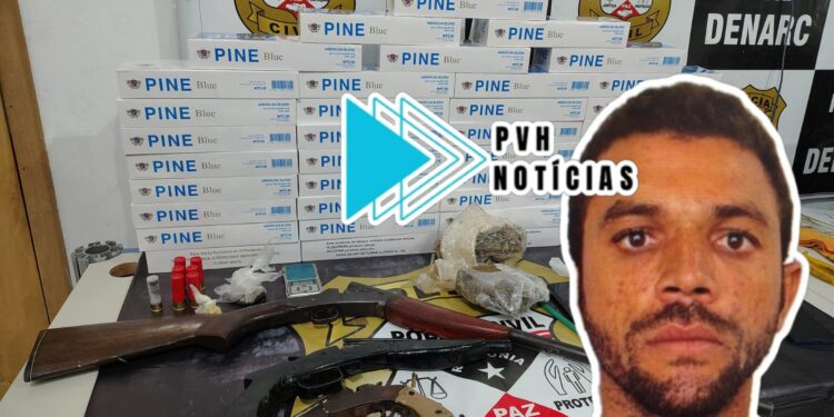 CAIU: Denarc prende “Terror da Ponta do Abunã” e comparsas com armas, drogas e contrabando