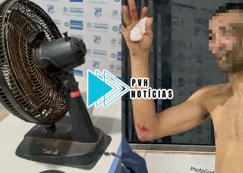 URGENTE: Suspeito de fazer furto em posto de combustíveis em construção é surrado pela população