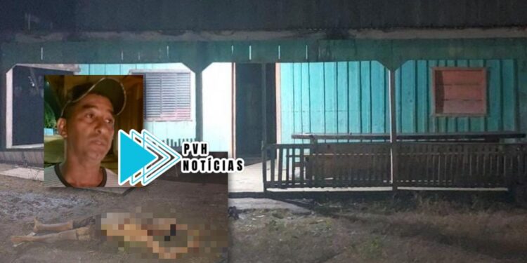 HOMICÍDIO: Homem é morto a tiros em frente de residência em Candeias do Jamari