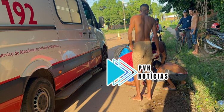 ATUALIZADA: Batida de frente deixa dois motociclistas em estado grave na zona leste – veja vídeo