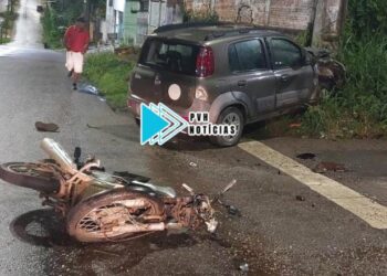 BÊBADO: Idoso é preso depois de “beber só duas” e causar grave acidente com motociclista no centro