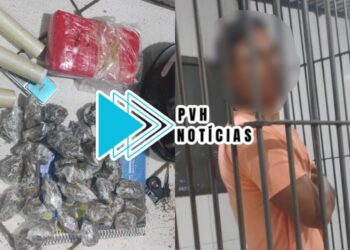 NA HORA H: Homem é preso com maconha enquanto vendia para viciado na zona sul