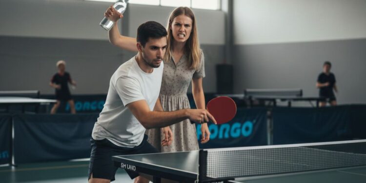 NO PING-PONG: Homem é atacado com garrafada na cabeça enquanto jogava tênis de mesa na zona sul