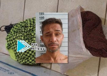 CAIU DO MURO: Ladrão é espancado após furtar rede em residência na zona sul