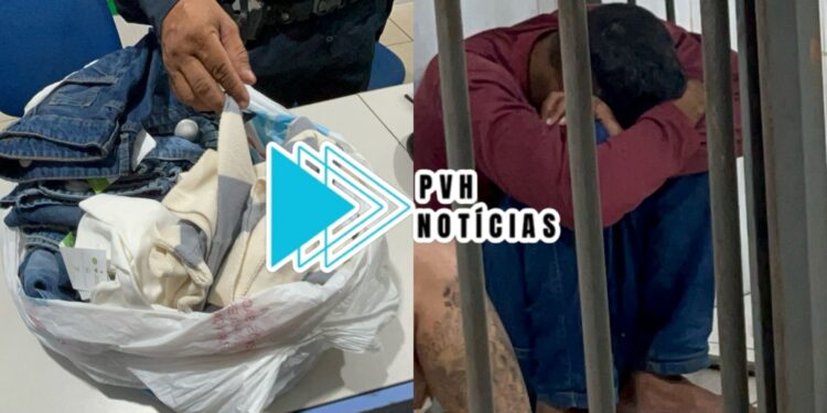 NO SHOPPING: Homem é preso após furto de roupas na C&A
