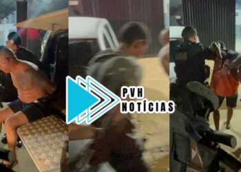 ATUALIZADA: Bando é preso com moto roubada após perseguição na zona leste