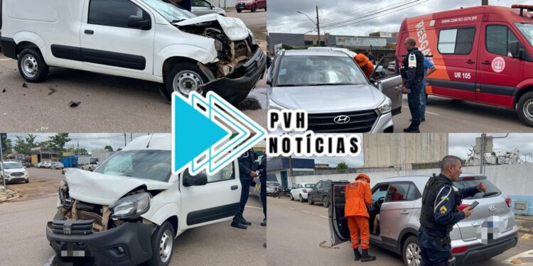 URGENTE: Colisão entre carros deixa dois feridos na Duque de Caxias