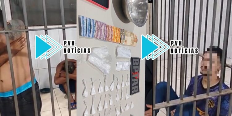 BOCA DA JANELA: BPTAR fecha o cerco e prende trio com cocaína na zona sul