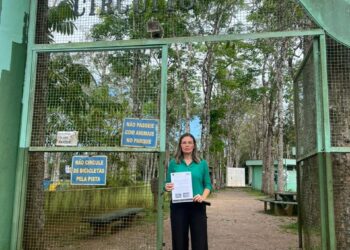 Sofia Andrade comemora avanço na revitalização do Parque Circuito em Porto Velho