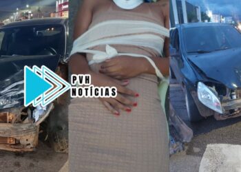 URGENTE: Motorista de pick-up foge após grave acidente na Carlos Gomes