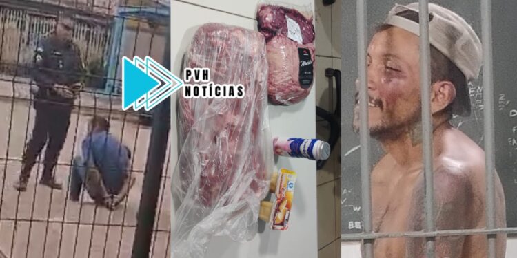 SOU DE FACÇÃO: Funcionário de supermercado quebra clavícula durante luta com ladrão de carne na zona leste