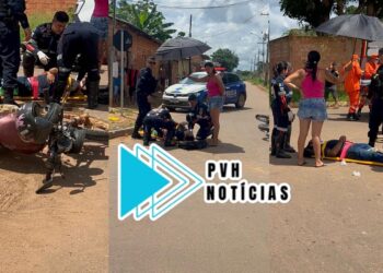 URGENTE: Grave acidente deixa piloto desacordado na zona leste