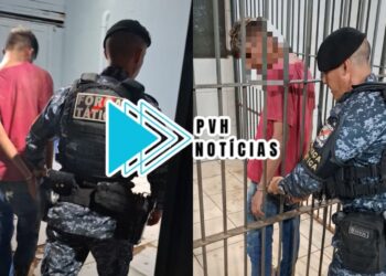 NO ROSTO: Homem é amarrado e preso depois de dar tijolada na própria mãe em Porto Velho