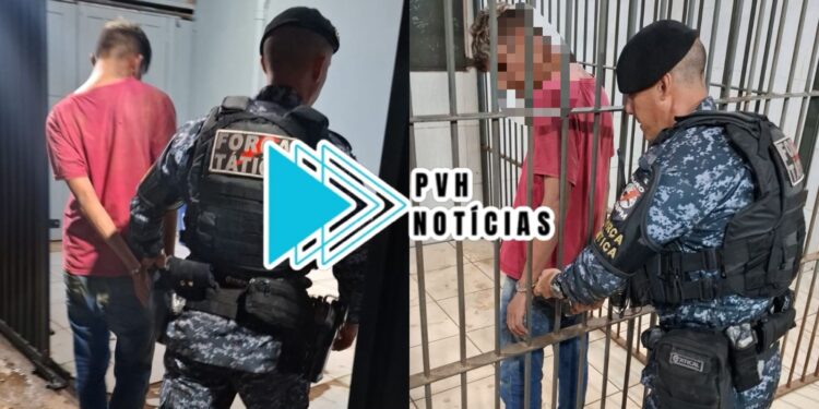 NO ROSTO: Homem é amarrado e preso depois de dar tijolada na própria mãe em Porto Velho