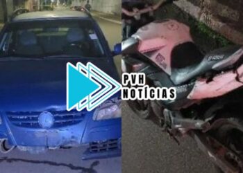 EMBRIAGADOS: Casal é preso após perseguição e atropelamento na zona leste