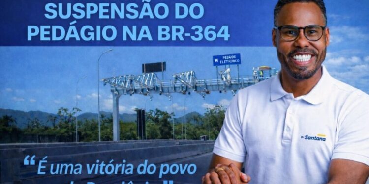Vereador Dr. Santana destaca suspensão do pedágio na BR-364 como avanço social e econômico para Rondônia