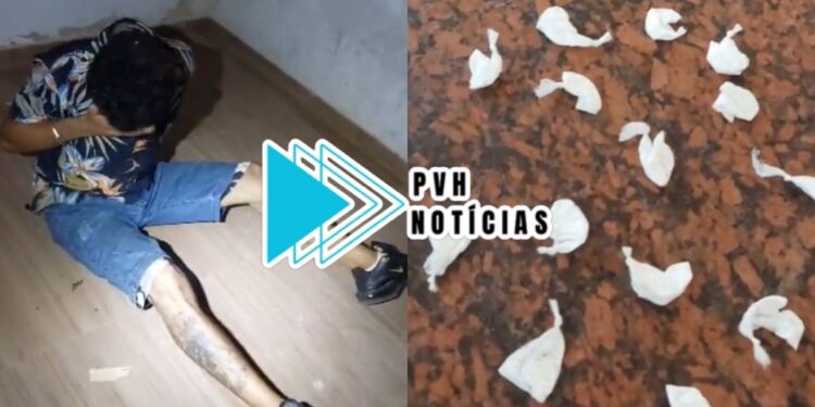 URGENTE: Equipe do sgt Machado faz cerco e prende traficante com drogas no Porto Cristo