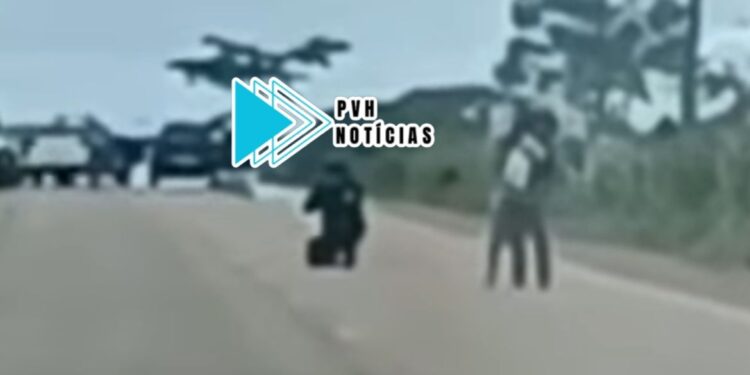 Criminoso é preso após manter motorista refém na BR-364