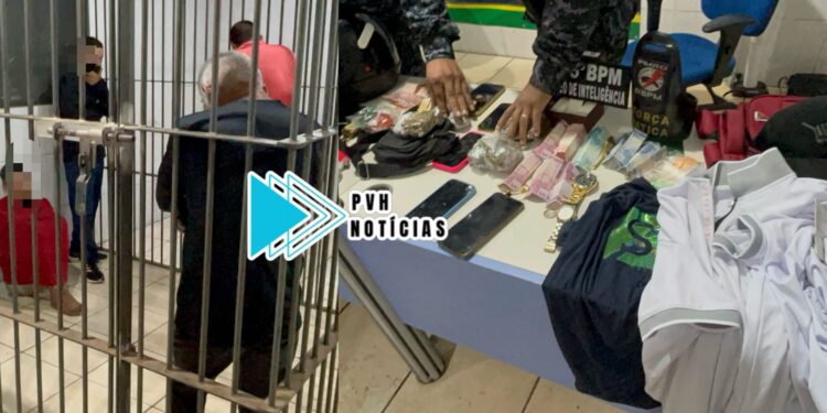 URGENTE: Operação da Força Tática prende bando com drogas na zona leste