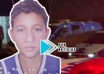 TERRENO BALDIO: Jovem é morto a tiros em frente a loja de parafusos em Porto Velho