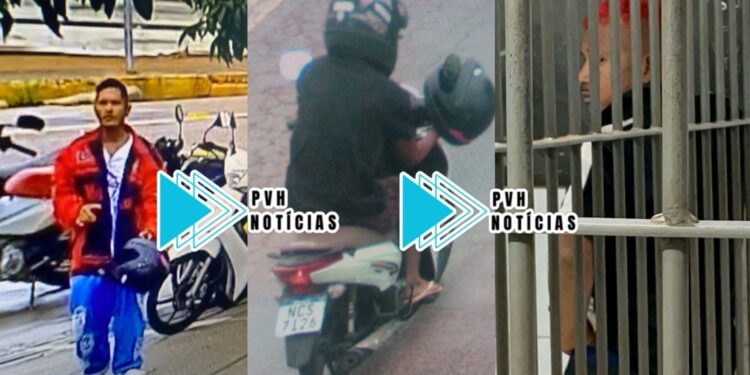 RECUPERADA: Ladrão filmado furtando moto na frente do CPA é preso no Ramal Maravilha