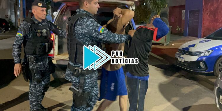 URGENTE: Força Tática do 1º prende quatro piratas do Madeira durante furto de soja