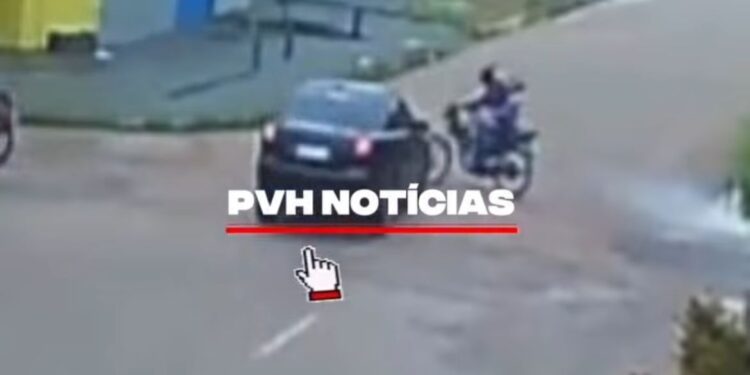 VÍDEO: Câmera registra pai e filho feridos em grave acidente na Duque